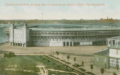 Entrance to Hanlan's Point Stadium, c. 1912